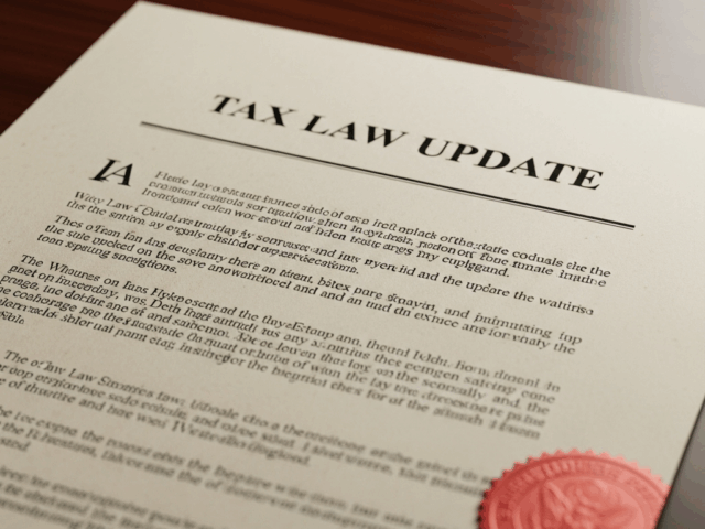 Washington Tax Law Updates (2025)