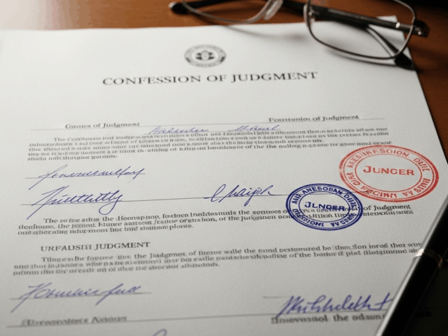 Confessions of Judgment