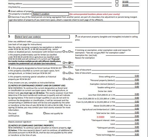 Understanding Washington’s Real Estate Excise Tax Exemptions
