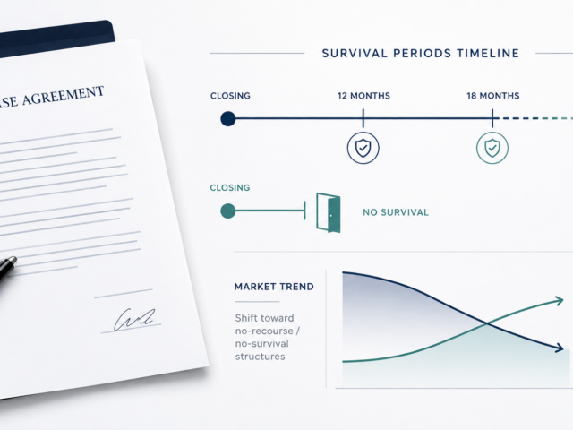 M&A Trends – Survival Periods and No-Recourse Terms