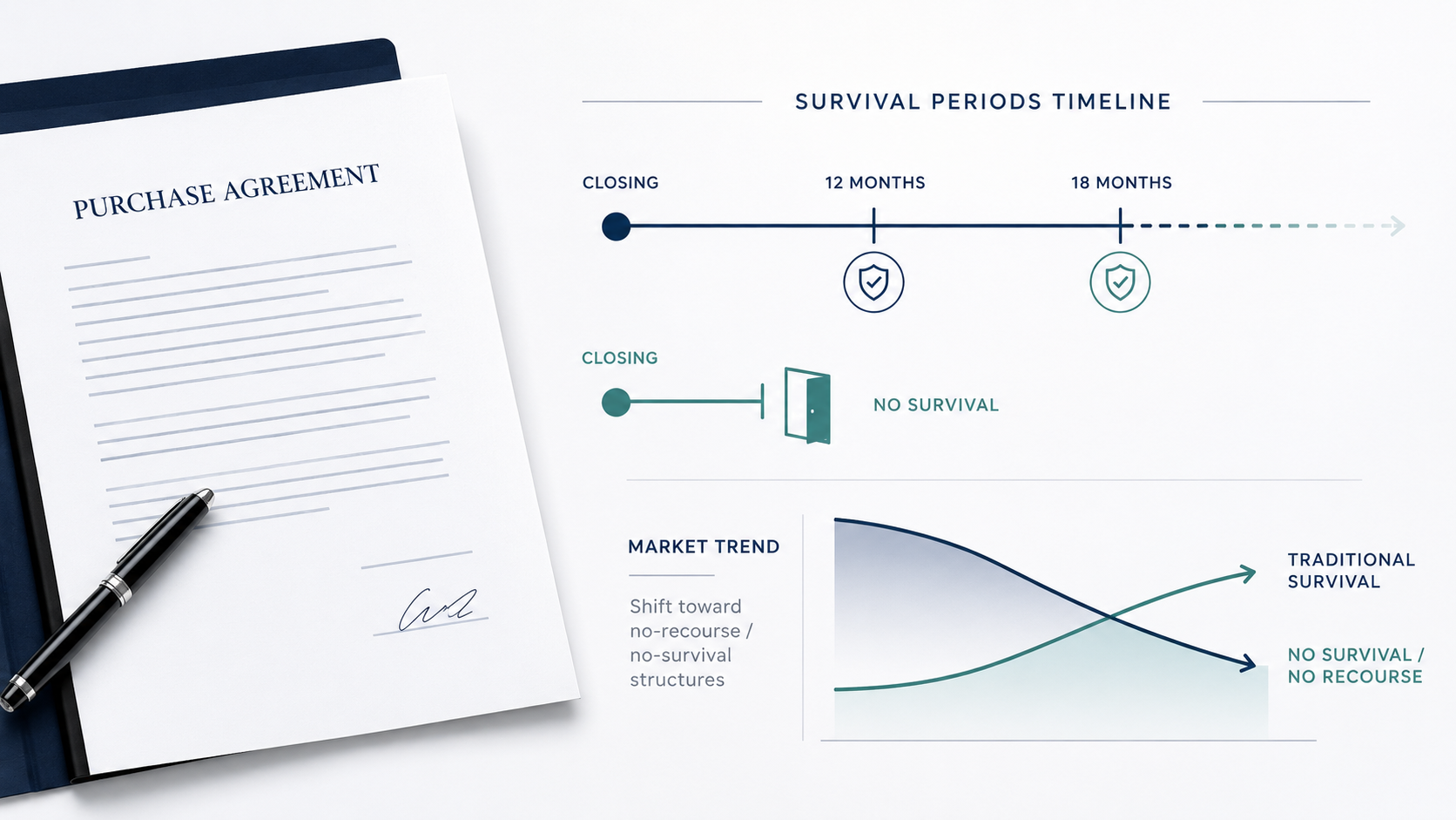 M&A Trends – Survival Periods and No-Recourse Terms