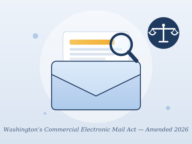 Legal Update: Washington Commercial Electronic Mail Act