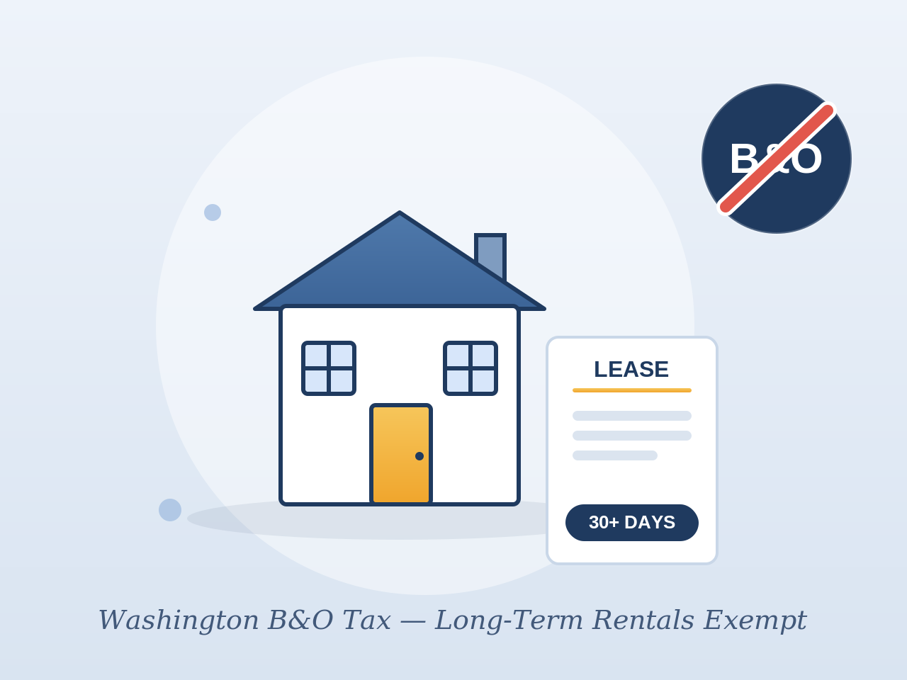 Long-Term Rentals Are Not Subject to Washington’s B&O Tax
