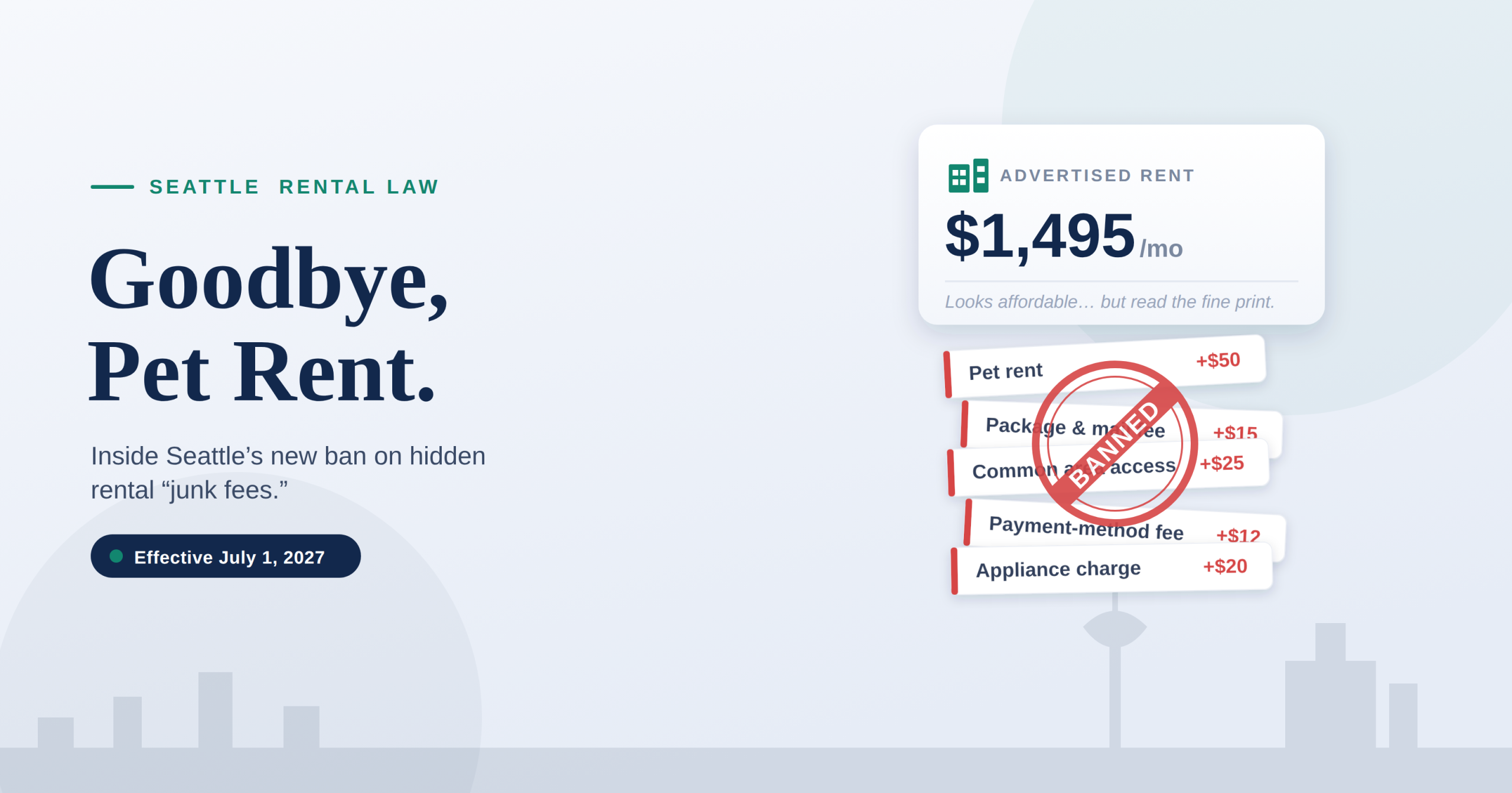 Goodbye, Pet Rent: Everything You Need to Know About Seattle’s New Rental Junk Fee Ban